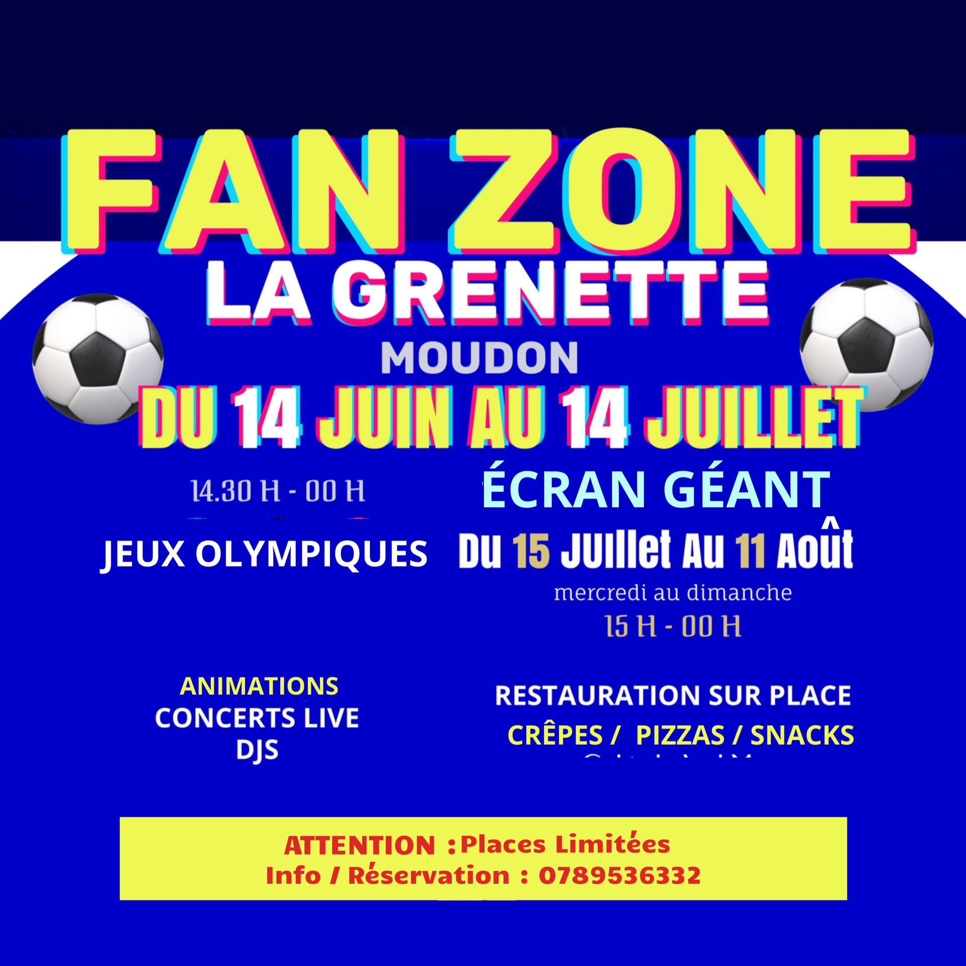 Fan Zone Grenette </br></br>